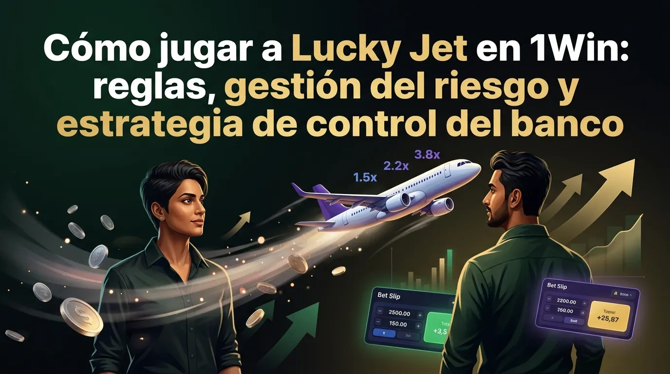 Cómo jugar a Lucky Jet en 1Win: reglas, gestión del riesgo y estrategia de control del banco